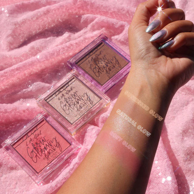 GLOW ENVY BOUNCY BRONZER, BLUSH, & HIGHLIGHTER