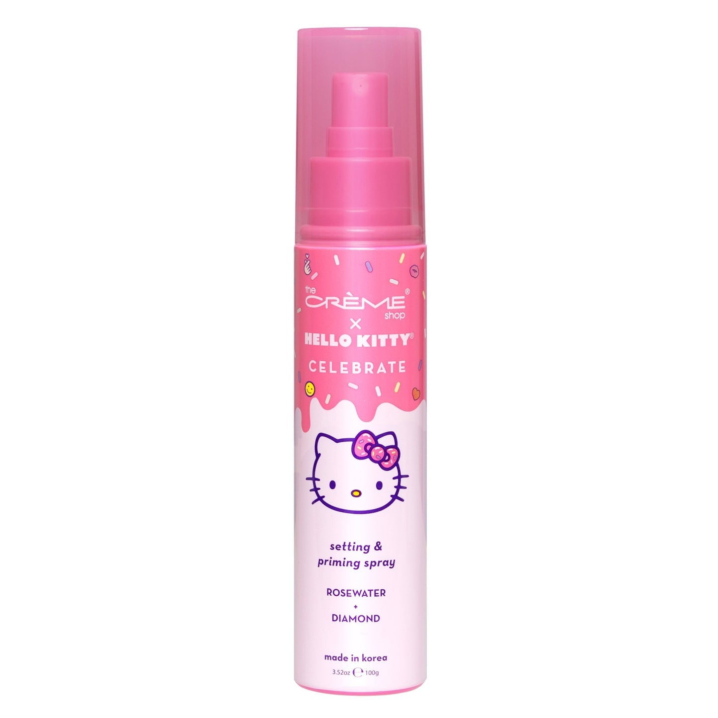 Hello Kitty Celebrate Setting & Priming Spray - Rose Water + Diamond