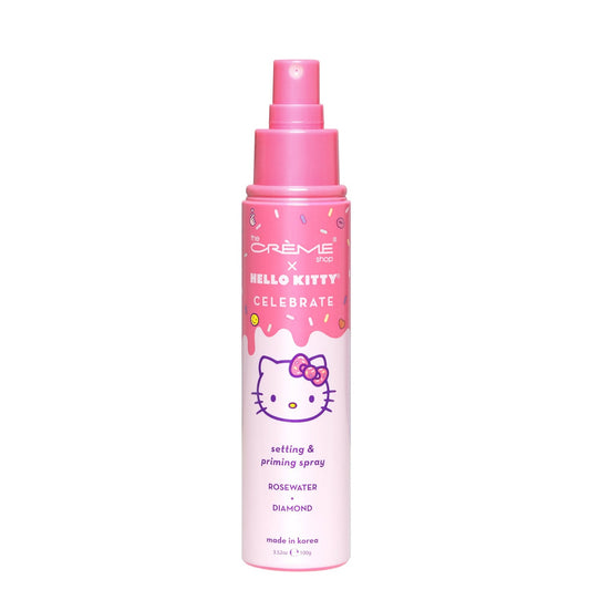 Hello Kitty Celebrate Setting & Priming Spray - Rose Water + Diamond