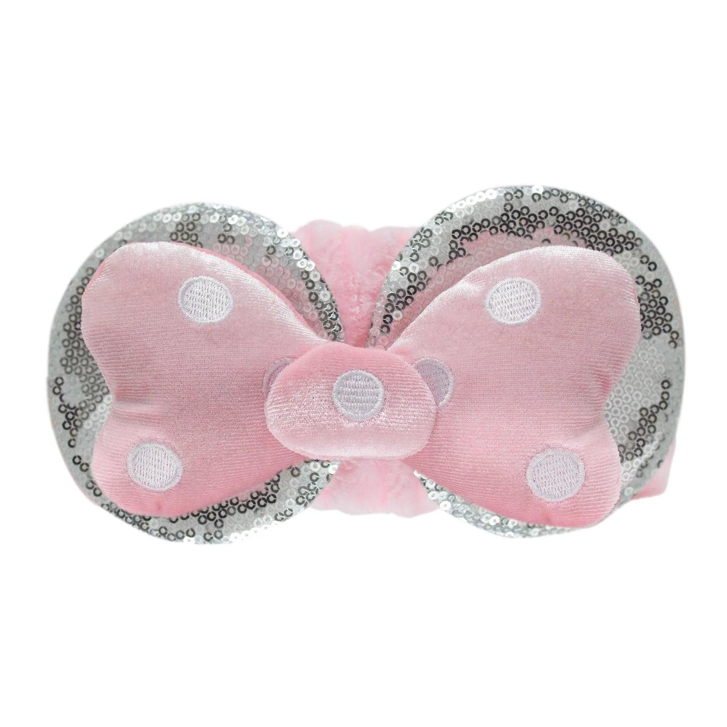 DISNEY: MINNIE 3D TEDDY HEADYBAND™ IN "TWINKLE PINK"