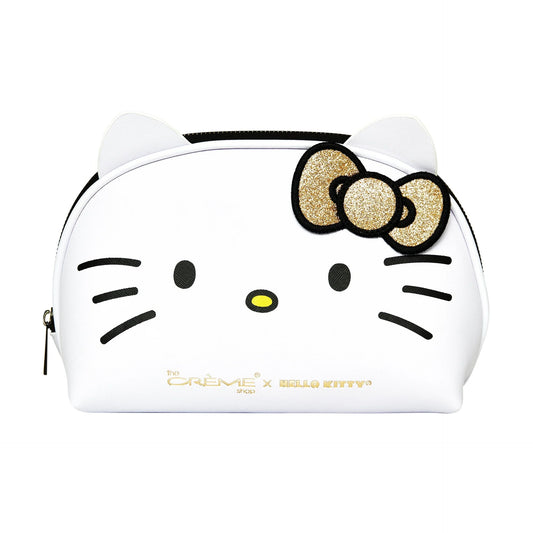 HELLO KITTY HOLIDAY MAKEUP POUCH - GOLDEN ICON