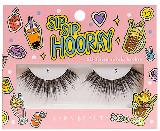 KARA BEAUTY SIP SIP HOORAY 3D Faux Mink Lashes