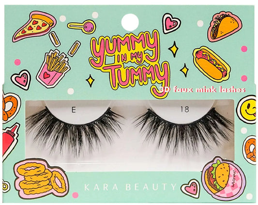KARA BEAUTY YUMMY IN MY TUMMY 3D FAUX MINK E18