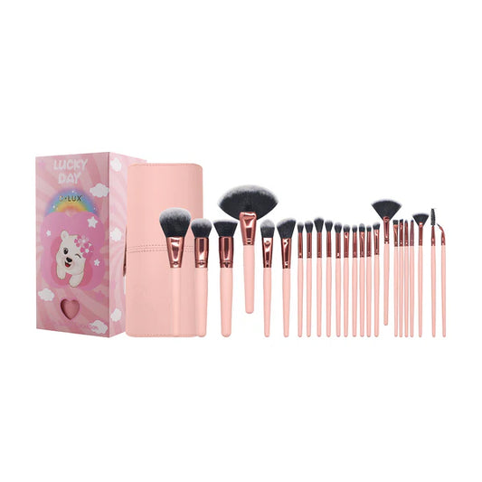 LUCKY DAY Bear Collection 24pc - Makeup Brush Set