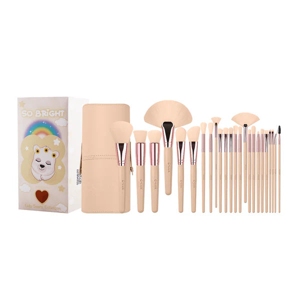 SO BRIGHT Bear Collection 24pc - Makeup Brush Set