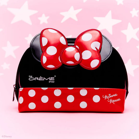 MINNIE MOUSE DOME TRAVEL POUCH (RED)