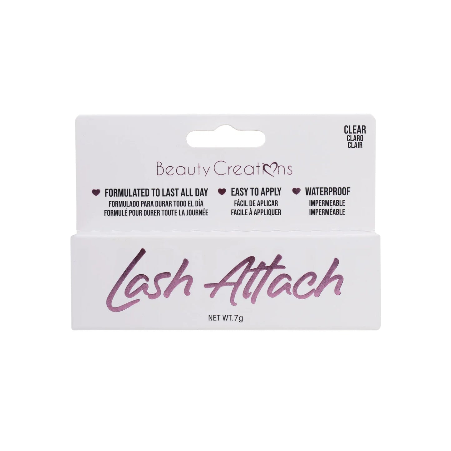 LASH ATTACH GLUE - TUBE, CLEAR